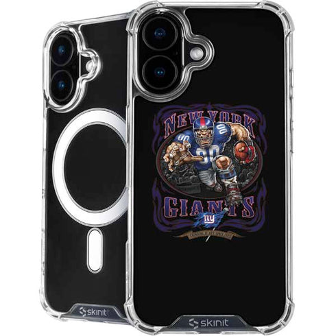Liquid Blue NFL New York Giants Running Back iPhone 16 Plus MagSafe Case