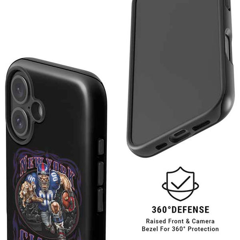 Liquid Blue NFL New York Giants Running Back iPhone 16 Plus Magsafe Impact Case