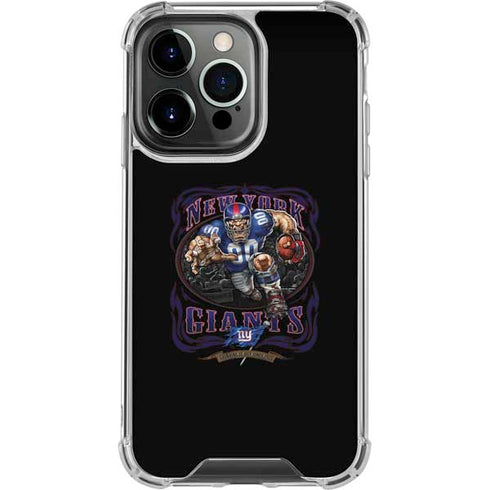 Liquid Blue NFL New York Giants Running Back iPhone 16 Pro Clear Case