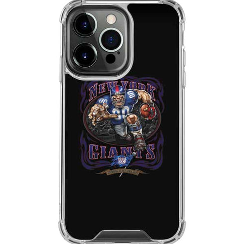 Liquid Blue NFL New York Giants Running Back iPhone 16 Pro Max Clear Case