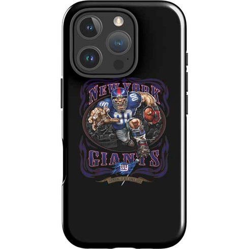 Liquid Blue NFL New York Giants Running Back iPhone 16 Pro Max Impact Case