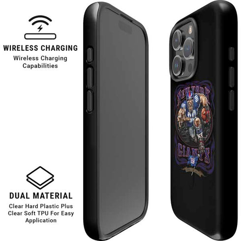 Liquid Blue NFL New York Giants Running Back iPhone 16 Pro Max Magsafe Impact Case