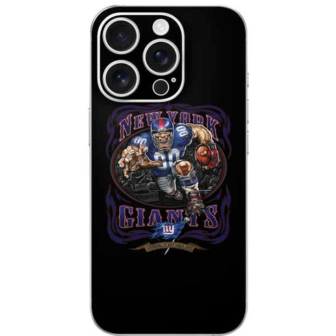 Liquid Blue NFL New York Giants Running Back iPhone 16 Pro Skin