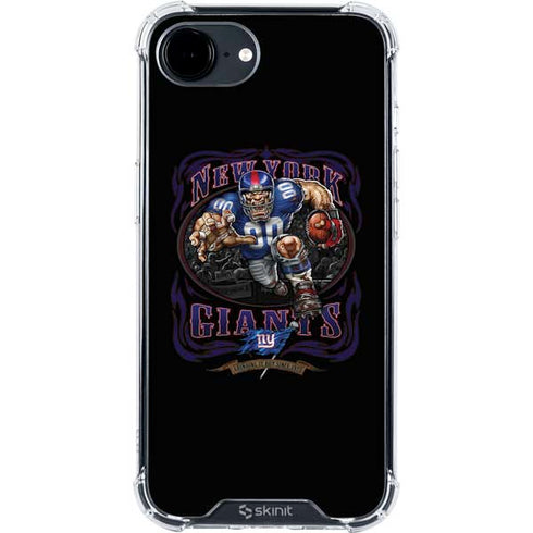 Liquid Blue NFL New York Giants Running Back iPhone 16e Clear Case