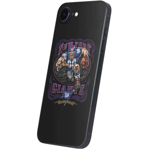 Liquid Blue NFL New York Giants Running Back iPhone 16e Skin