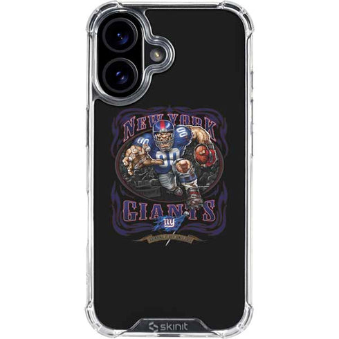 Liquid Blue NFL New York Giants Running Back iPhone 17 Clear Case