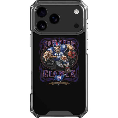 Liquid Blue NFL New York Giants Running Back iPhone 18 Pro Max Clear Case