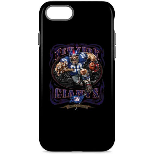 Liquid Blue NFL New York Giants Running Back iPhone Cases