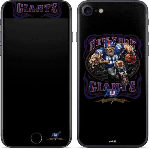 Liquid Blue NFL New York Giants Running Back iPhone 8 Skin