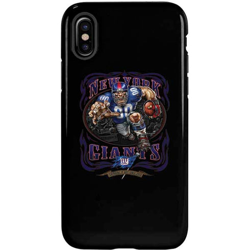 Liquid Blue NFL New York Giants Running Back iPhone XS Pro Case