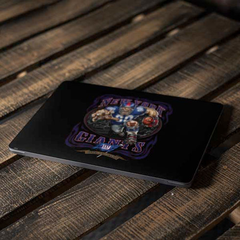 Liquid Blue NFL New York Giants Running Back Apple MacBook Air Skin