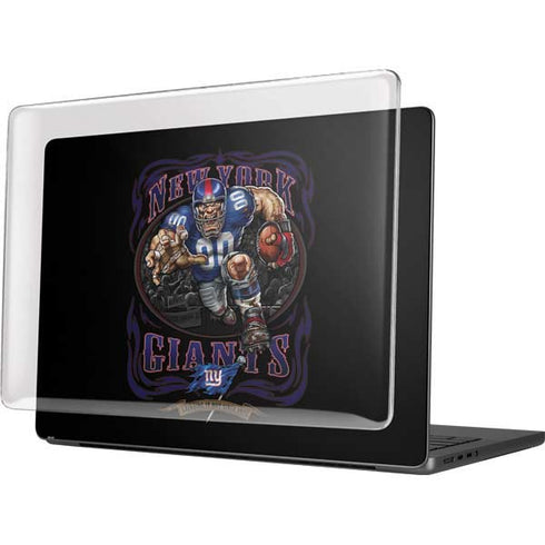 Liquid Blue NFL New York Giants Running Back MacBook Pro 14in (2021-24) Case plus Skin