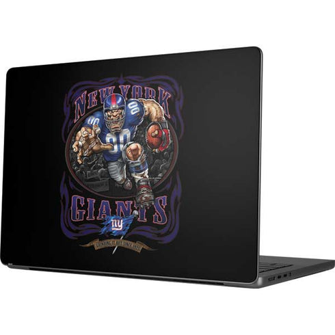 Liquid Blue NFL New York Giants Running Back Apple MacBook Pro 14-inch Skin