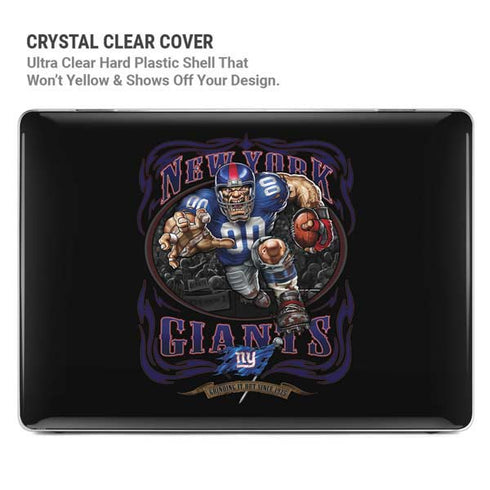 Liquid Blue NFL New York Giants Running Back MacBook Pro 14in (2021-24) Case plus Skin
