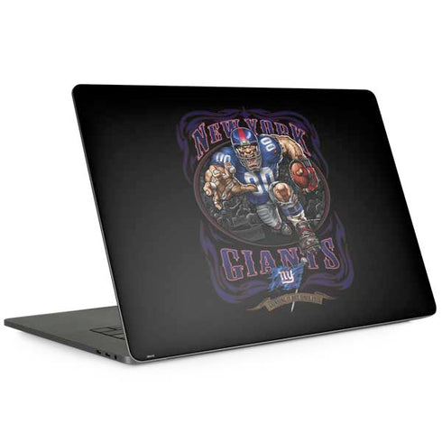 Liquid Blue NFL New York Giants Running Back MacBook Skins