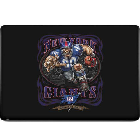 Liquid Blue NFL New York Giants Running Back MacBook Skins
