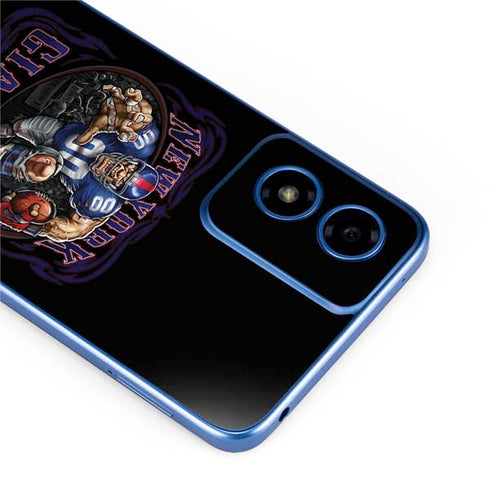 Liquid Blue NFL New York Giants Running Back Moto G Play 4G (2024) Skin