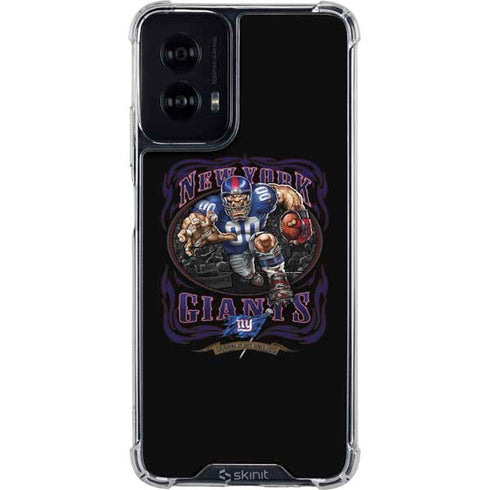 Liquid Blue NFL New York Giants Running Back Moto G Power 5G (2024) Clear Case