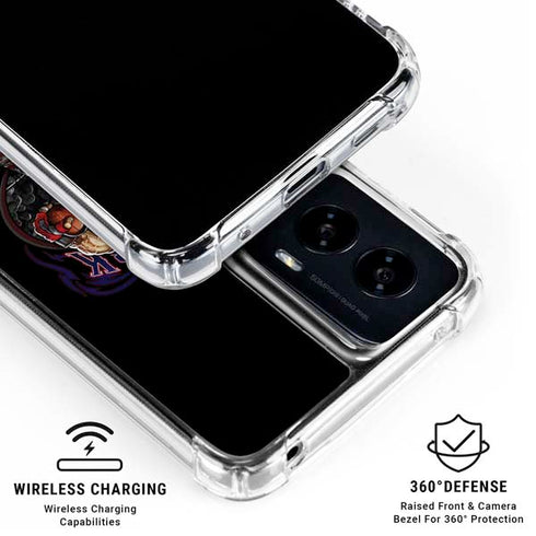 Liquid Blue NFL New York Giants Running Back Moto G Power 5G (2024) Clear Case