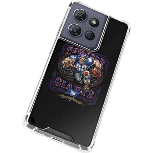 Liquid Blue NFL New York Giants Running Back Moto G Power 5G (2025) Clear Case