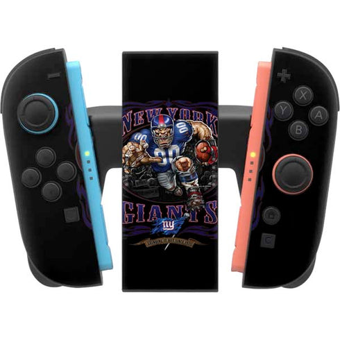 Liquid Blue NFL New York Giants Running Back Nintendo Switch 2 (2025) Joy-Con Controller Skin