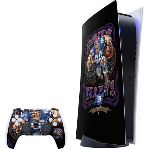 Liquid Blue NFL New York Giants Running Back PlayStation PS5 Skins