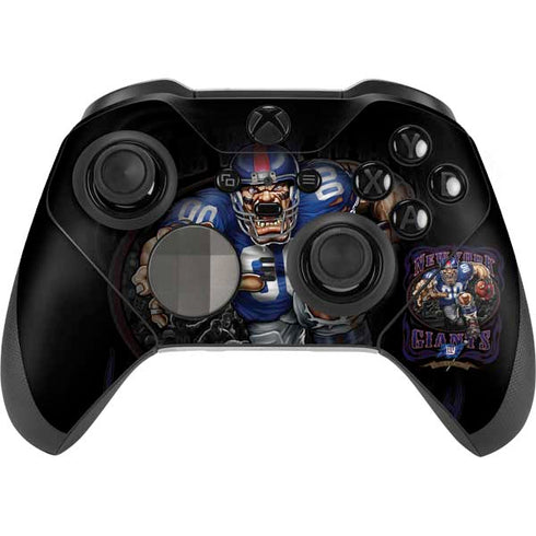 Liquid Blue NFL New York Giants Running Back Xbox Elite Wireless Controller Series 2 Skin