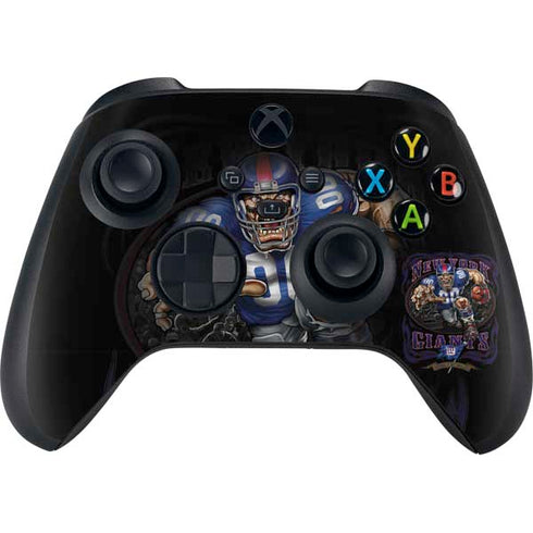 Liquid Blue NFL New York Giants Running Back Xbox Series X Bundle Skin