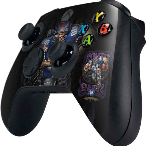Liquid Blue NFL New York Giants Running Back Xbox Series X Controller Skin