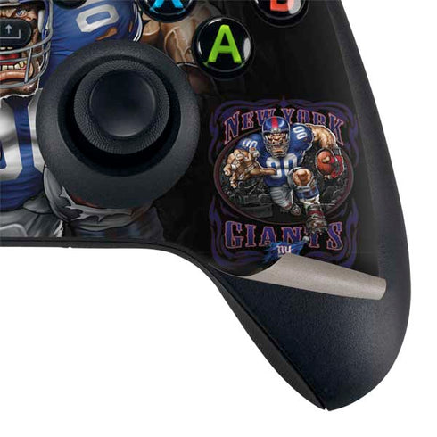 Liquid Blue NFL New York Giants Running Back XBox Series X Digital Edition Bundle Skin