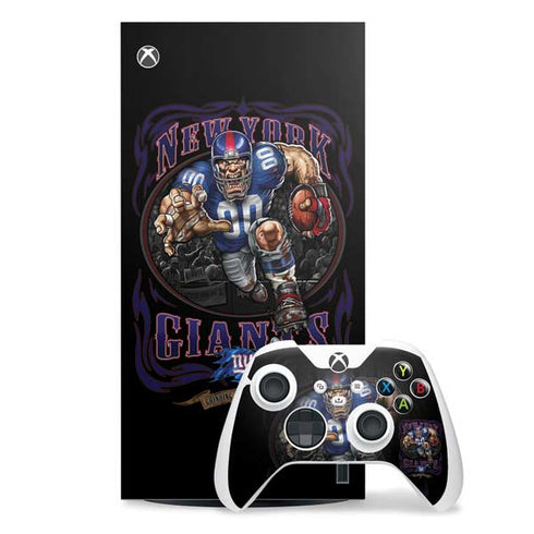 Liquid Blue NFL New York Giants Running Back Xbox Series X Skins