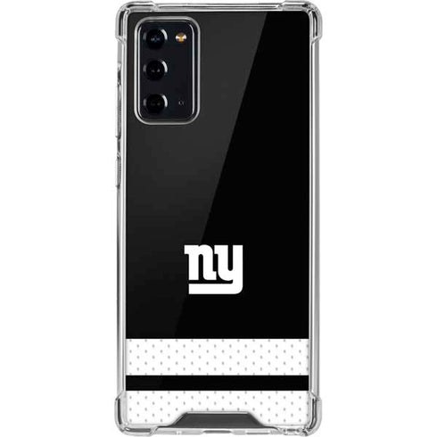 NFL New York Giants Shutout Galaxy Note20 5G Clear Case