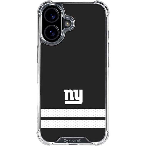 NFL New York Giants Shutout iPhone 16 Plus Clear Case