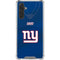 NFL New York Giants Team Jersey Galaxy A17 Clear Case