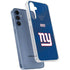 NFL New York Giants Team Jersey Galaxy A55 5G Clear Case