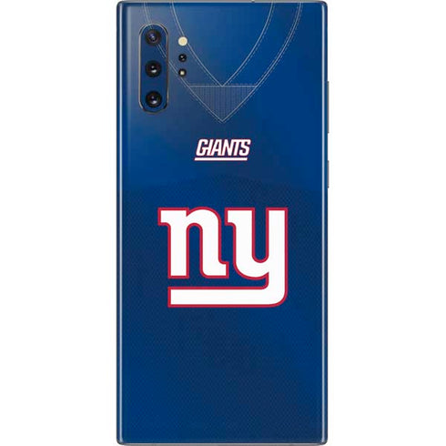 NFL New York Giants Team Jersey Galaxy Note 10 Plus Skin