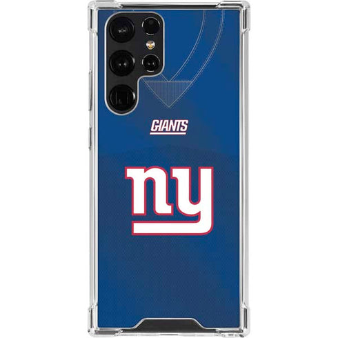 NFL New York Giants Team Jersey Galaxy S23 Ultra Clear Case