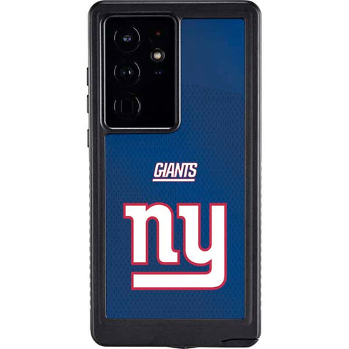 NFL New York Giants Team Jersey Galaxy S24 Ultra Waterproof Case