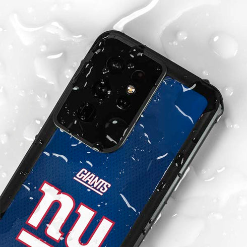 NFL New York Giants Team Jersey Galaxy S24 Ultra Waterproof Case