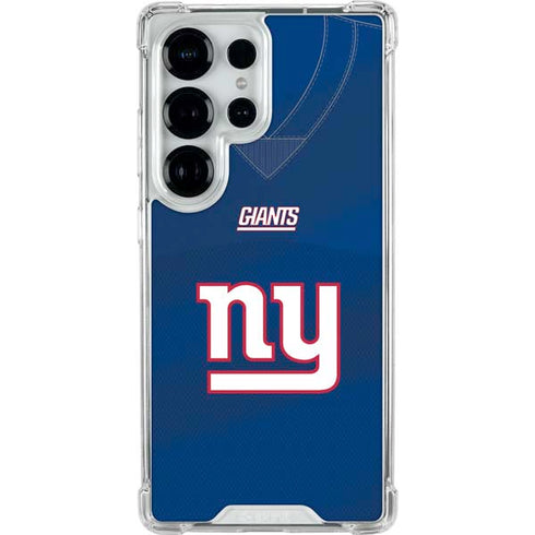 NFL New York Giants Team Jersey Galaxy S26 Ultra Clear Case