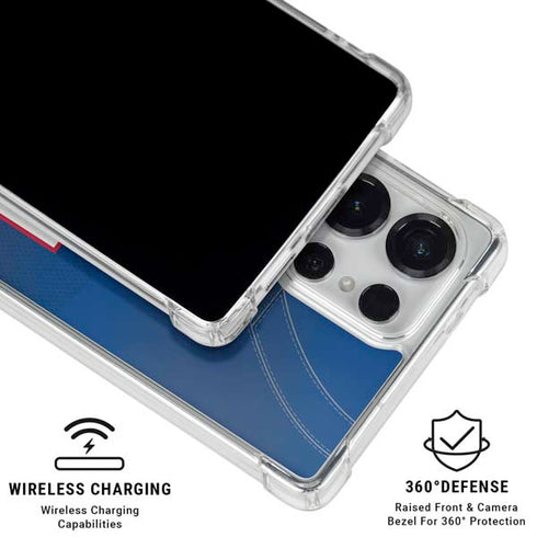 NFL New York Giants Team Jersey Galaxy S26 Ultra Clear Case