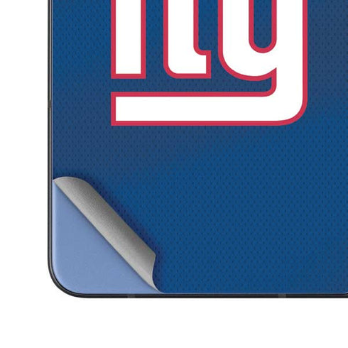 NFL New York Giants Team Jersey Galaxy Z Fold5 5G Skin