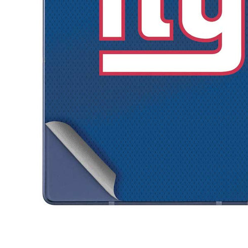NFL New York Giants Team Jersey Galaxy Z Fold6 Skin