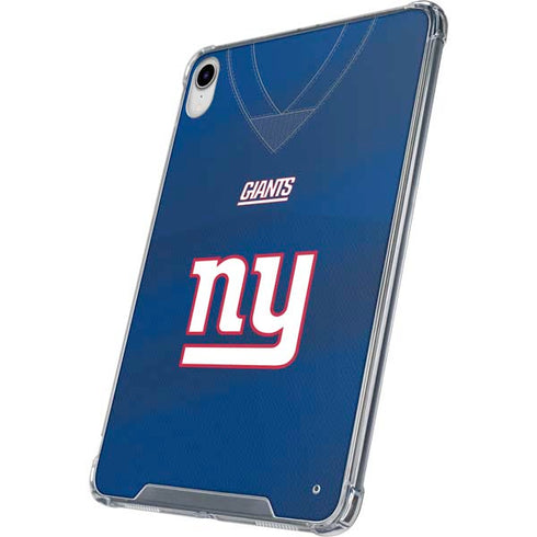 NFL New York Giants Team Jersey iPad 11th Gen (2025) Clear Case