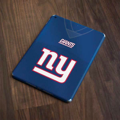 NFL New York Giants Team Jersey Apple iPad Skin