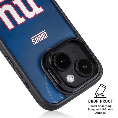 NFL New York Giants Team Jersey iPhone 14 Plus Kickstand Case