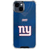 NFL New York Giants Team Jersey iPhone 15 Clear Case