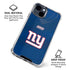 NFL New York Giants Team Jersey iPhone 15 Clear Case