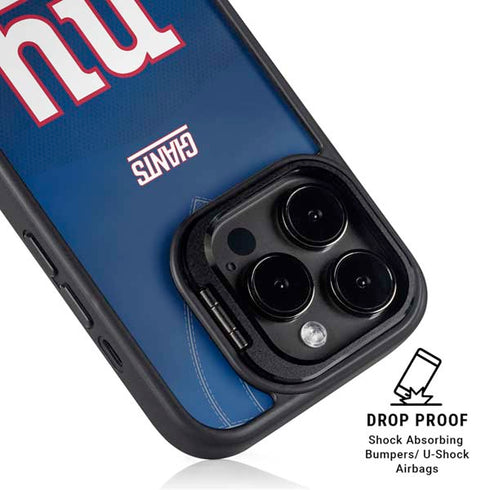 NFL New York Giants Team Jersey iPhone 15 Pro Kickstand Case