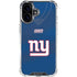 NFL New York Giants Team Jersey iPhone 16 Clear Case